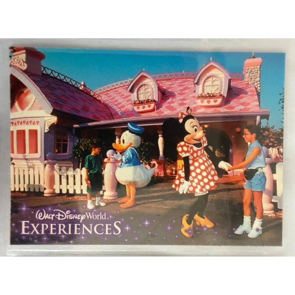 Walt Disney World Experiences Toontown Fair 9 Card Set Complete Extinct Sleeve